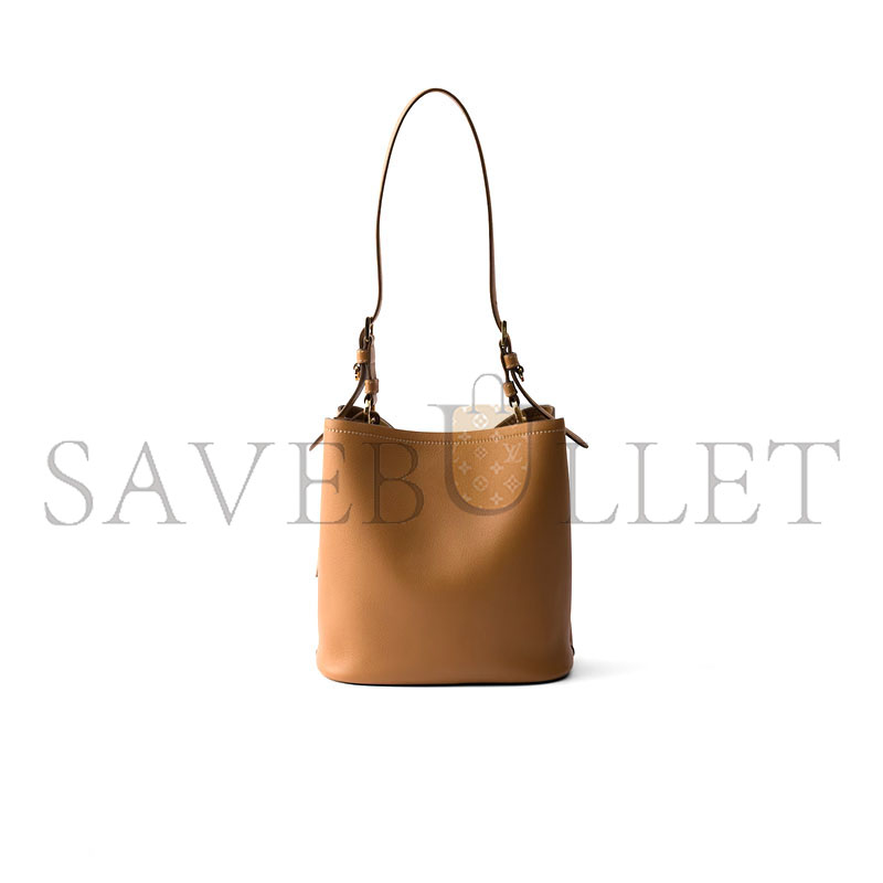PRADA MEDIUM LEATHER BAG 1BE080 (22.5*21.5*13cm)